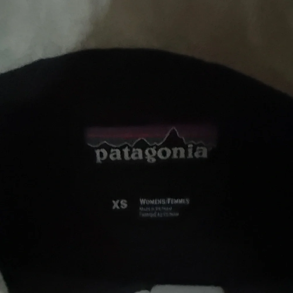 Patagonia Women's Black Jacket Size XS Winter Full zip Jacket